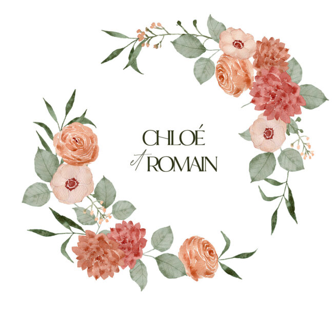 Faire-part mariage automne