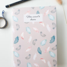 Carnet à dessin Plumes Carnet à dessin Plumes