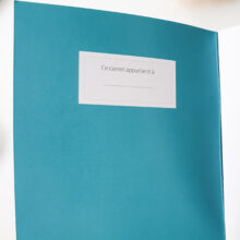 Intérieur carnet plume Intérieur carnet plume