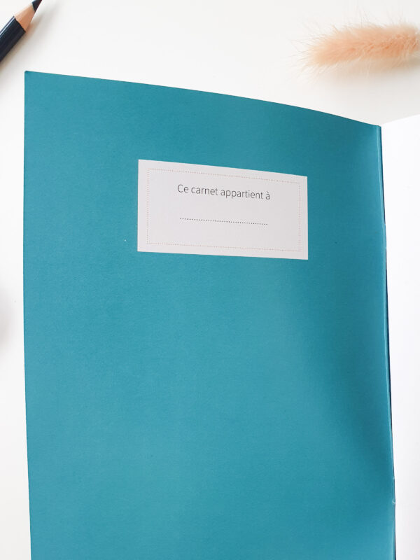 Intérieur carnet plume Intérieur carnet plume