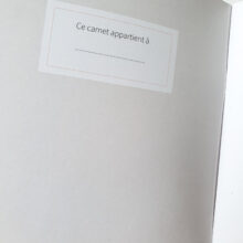 Intérieur carnet à dessin lapin