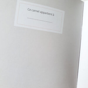 Intérieur carnet à dessin lapin