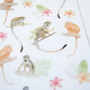 Stickers Amazonie primates