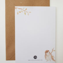 carte-petit-hibou Carte de félicitations de naissance Petit Hibou