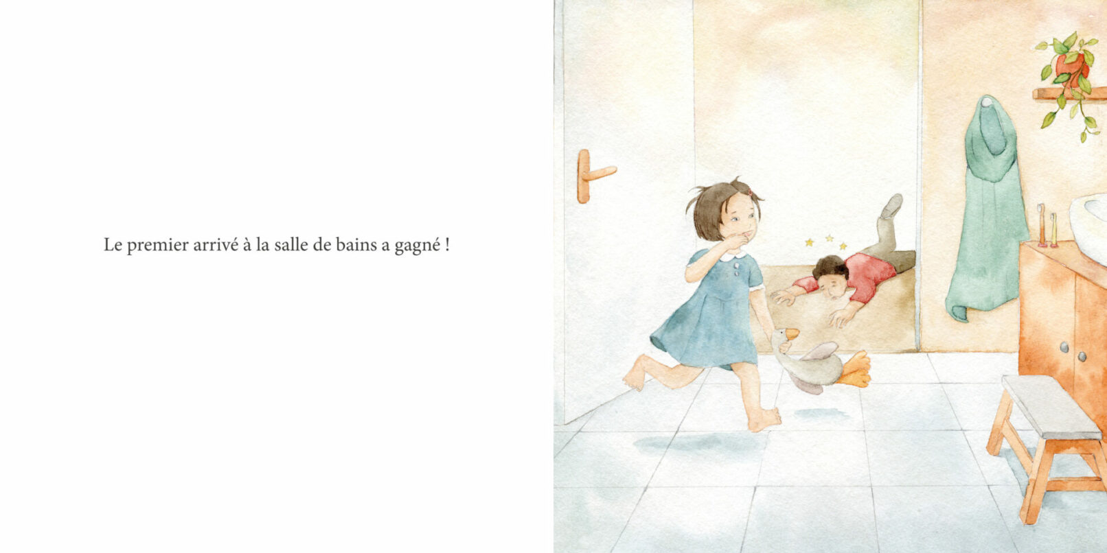 Album jeunesse Papa m'apprend a me brosser les dents