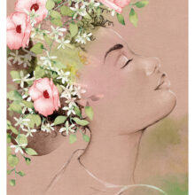 017 - Jardin intérieur 30X40 Tirage d'art - Jardin intérieur