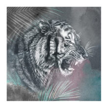 ART006B - Beauty of anger 40X40 RVB Tirage d'art - Beauty of anger