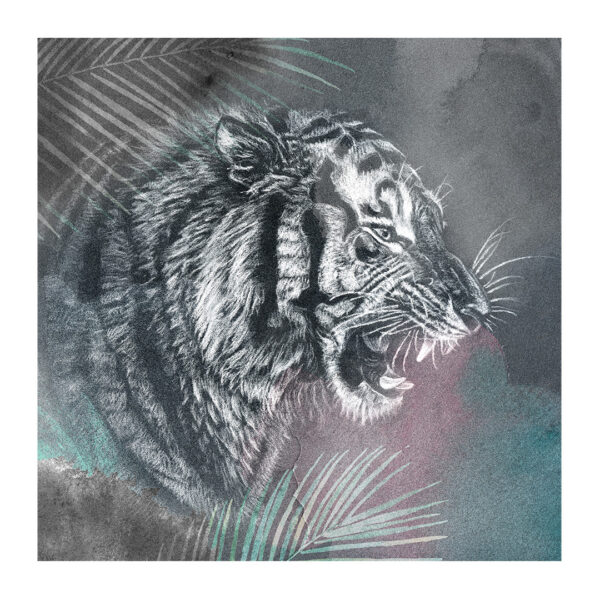 ART006B - Beauty of anger 40X40 RVB Tirage d'art - Beauty of anger