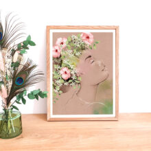 cadre-jardin-interieur Tirage d'art - Jardin intérieur