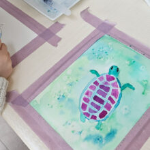 cours_aquarelle_enfant_animal Atelier d'aquarelle enfant animal préféré