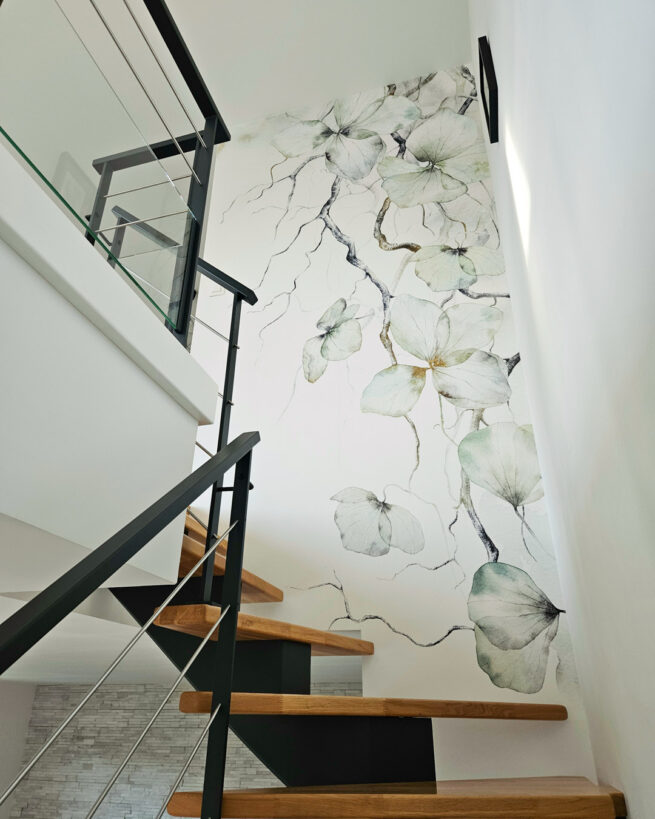 Papier-peint-sur-mesure-hortensia